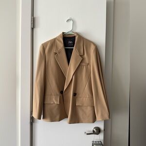 zara oversized blazer